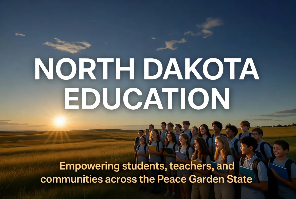 North Dakota Education Monitor — District data, graduation requirements, and school resources